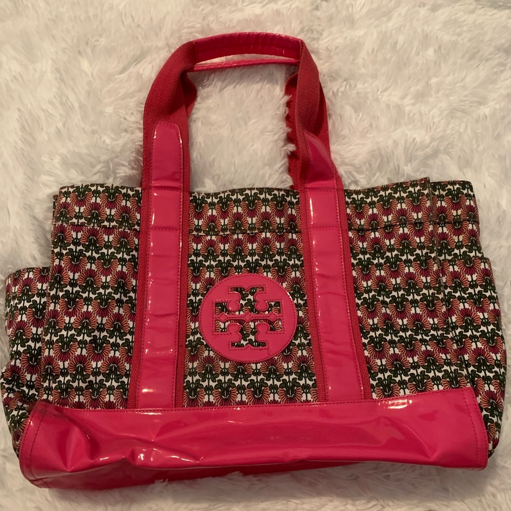 Tory Burch Flower Tote